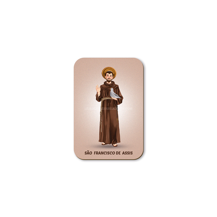 Saint Francis of Assisi magnet 1