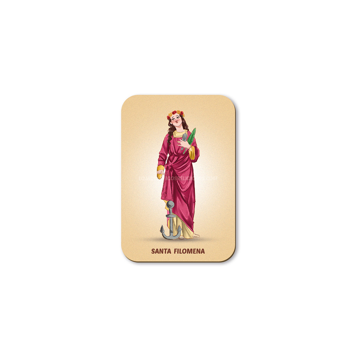 Saint Philomena magnet 1
