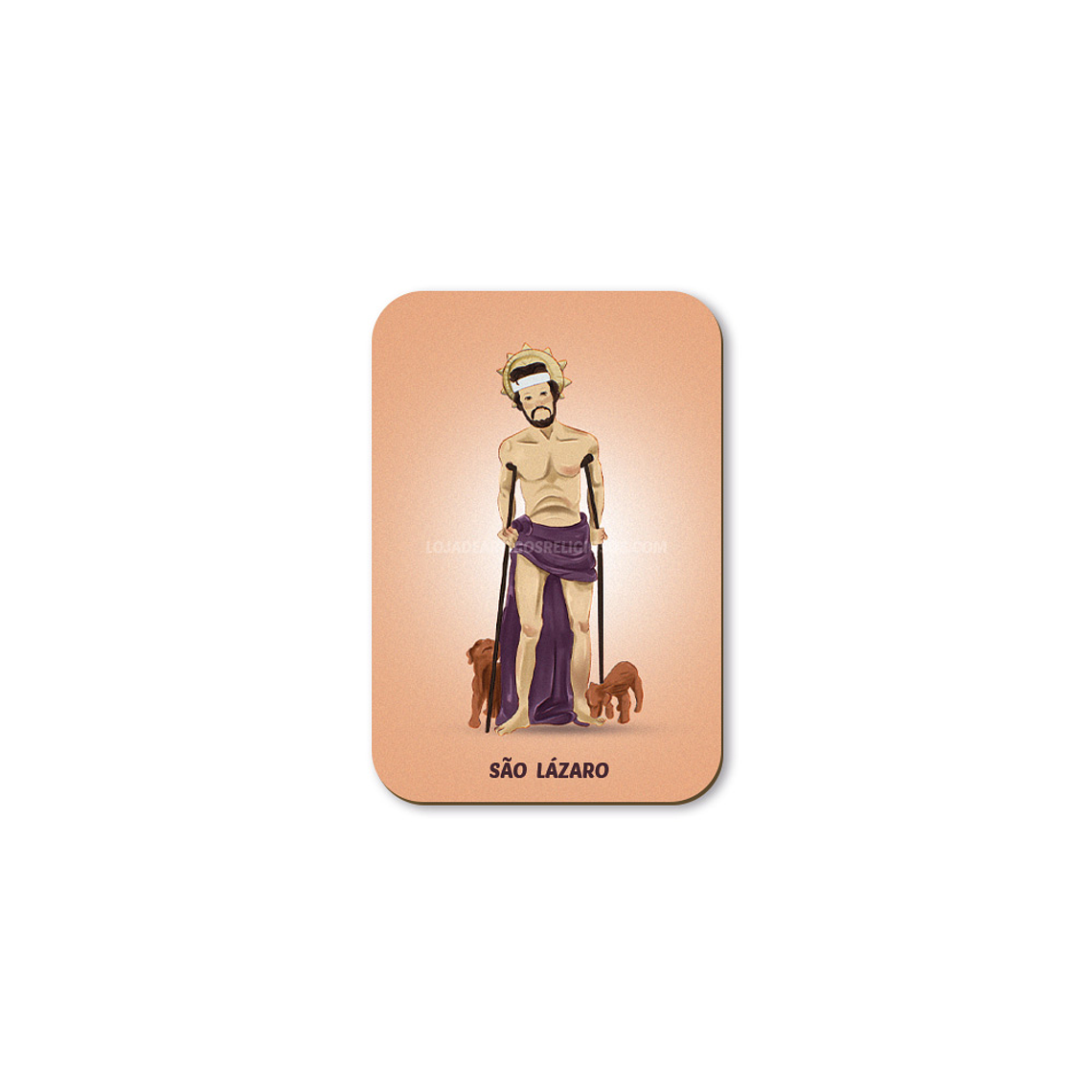 Saint Lazarus magnet 1
