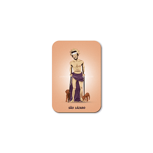 Saint Lazarus magnet