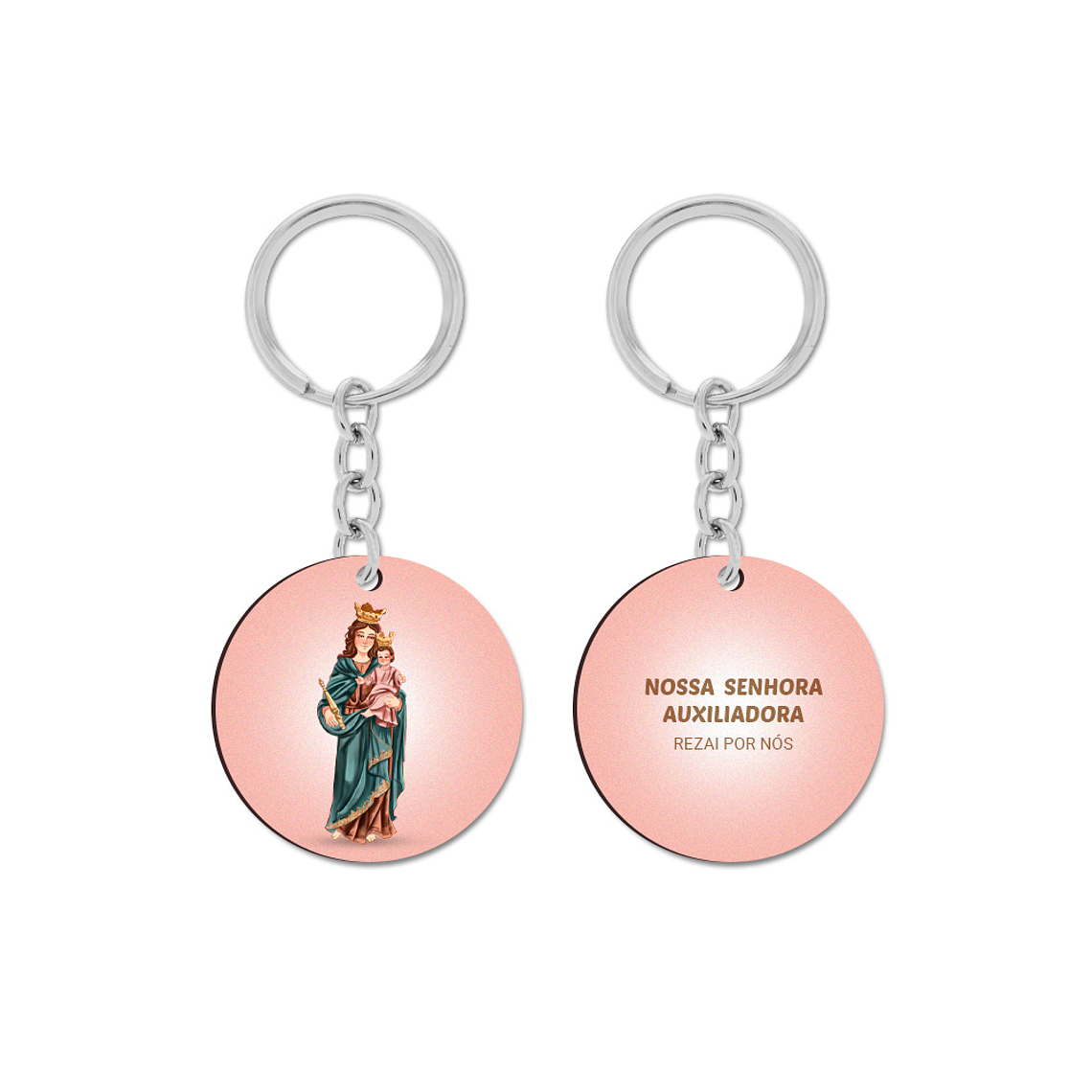 Our Lady Help of Christians Keychain 1