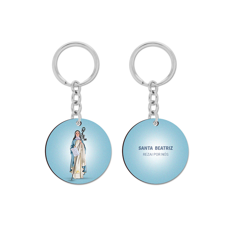 Saint Beatrice Keychain 1