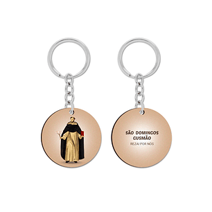 Saint Dominic de Guzmán Keychain