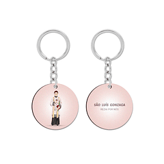 Saint Louis Gonzaga Keychain