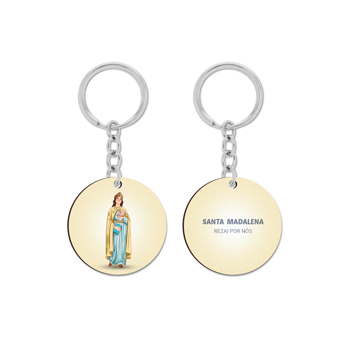 Saint Mary Magdalene Keychain 1
