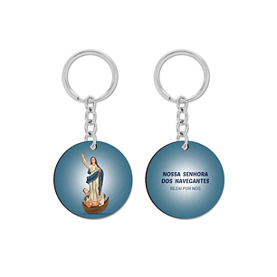 Our Lady of the Navigators Keychain 