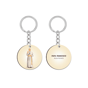 Pope Francis keychain