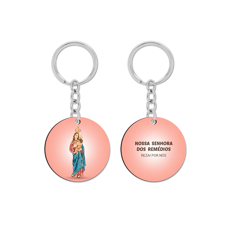 Our Lady of Remedies Keychain 1