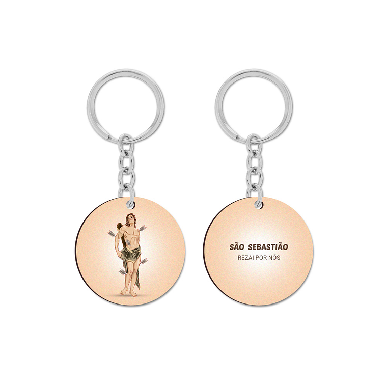 Saint Sebastian Keychain 1