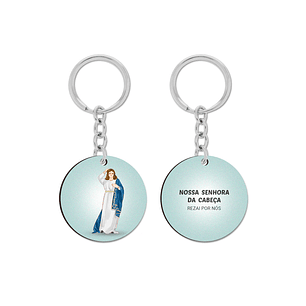 Our Lady of the Head Keychain