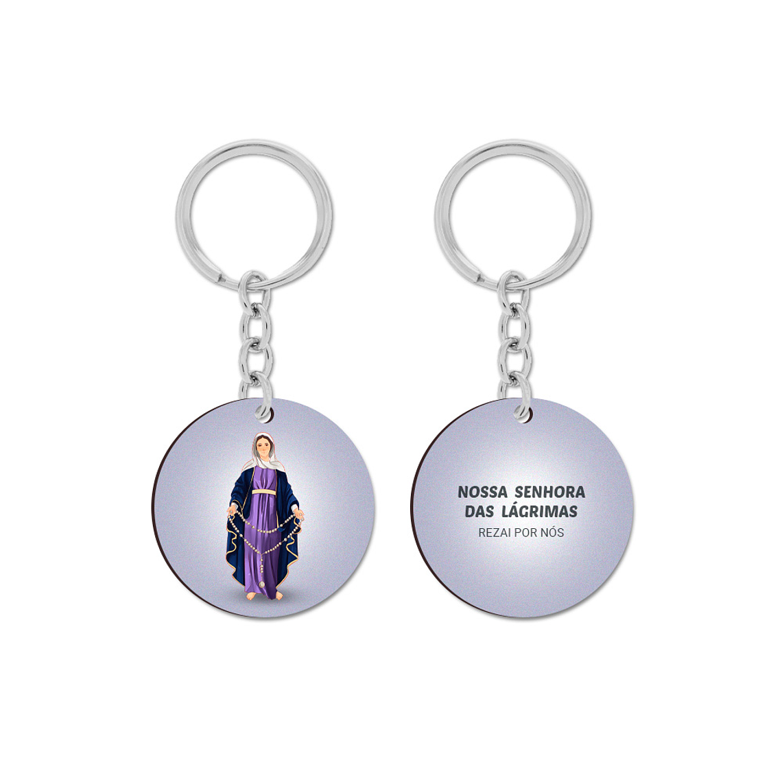 Our Lady of Tears Keychain 1