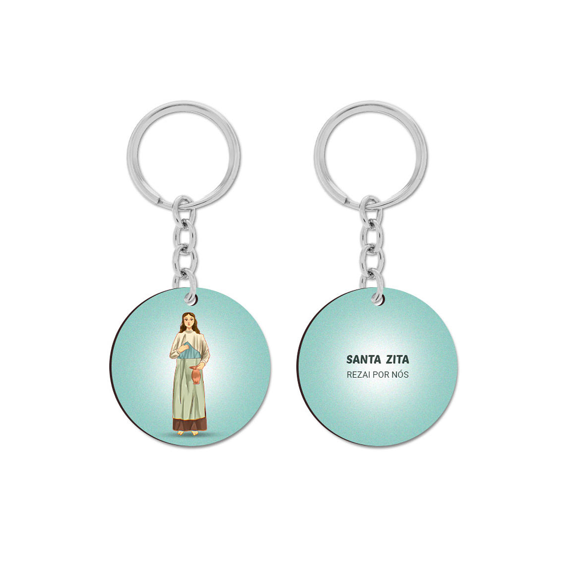 Saint Zita Keychain 1