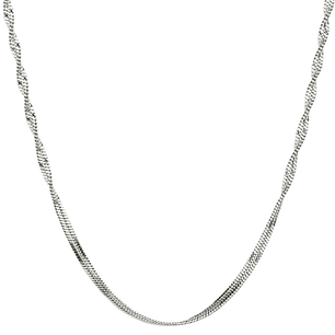 Stainless steel necklace 45 cm