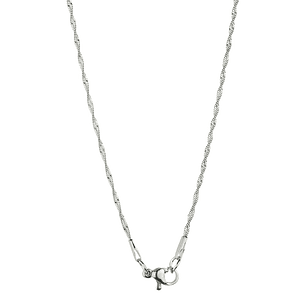 Stainless steel necklace 45 cm