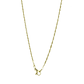 Stainless steel necklace 45 cm in gold - thumbnail 4