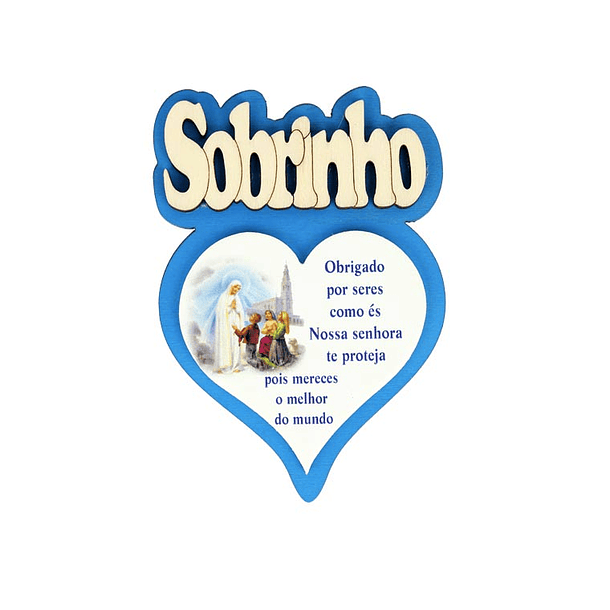 Íman com dedicatória Masculino 3