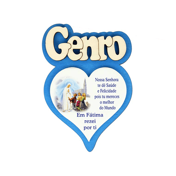 Íman com dedicatória Masculino 14