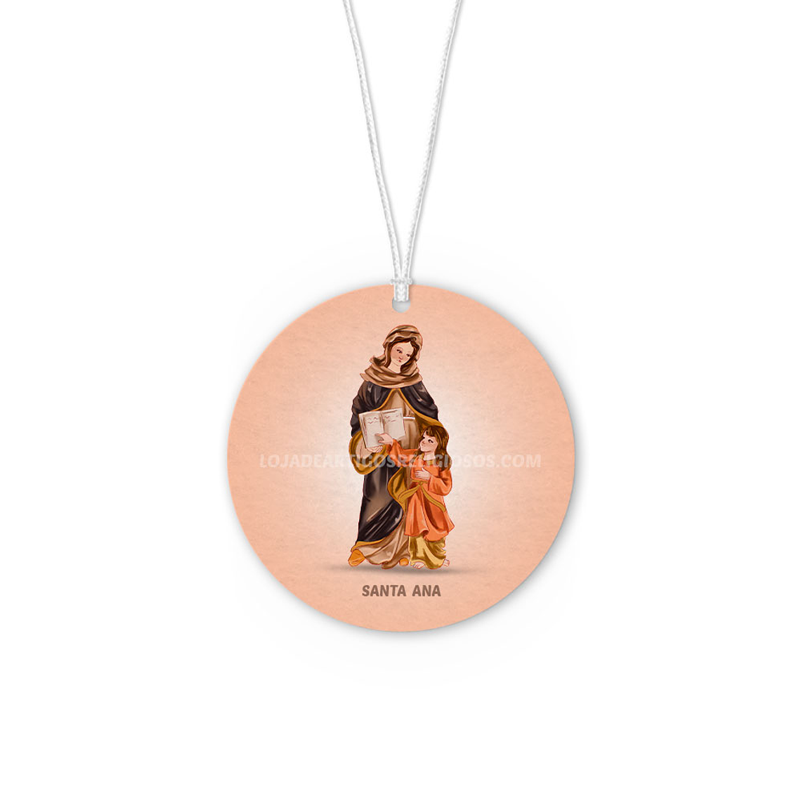 Ambientador de carro de Santa Ana 1
