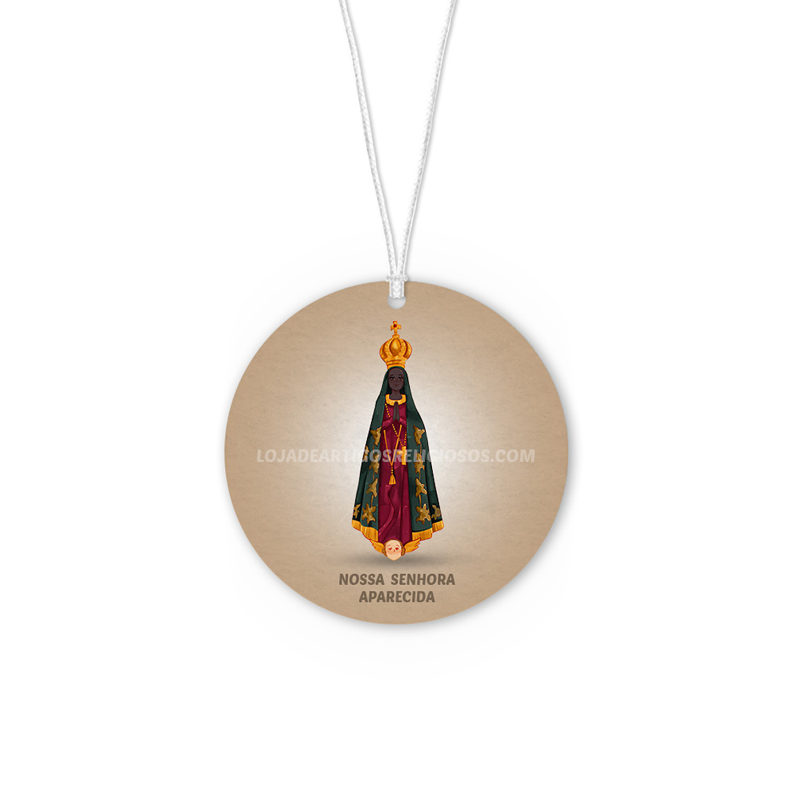 Our Lady of Aparecida car air freshener 1