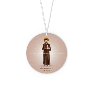 Saint Francis of Assisi car air freshener