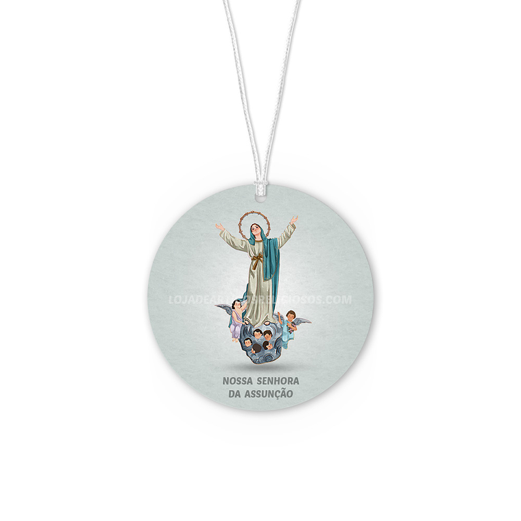 Our Lady of the Assumption car air freshener 1