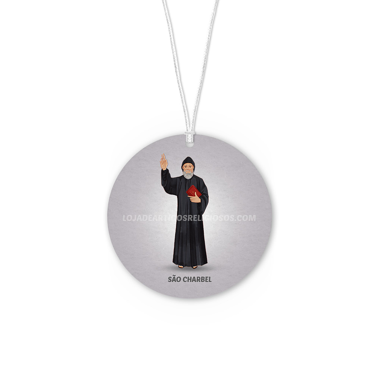 Saint Charbel car air freshener 1