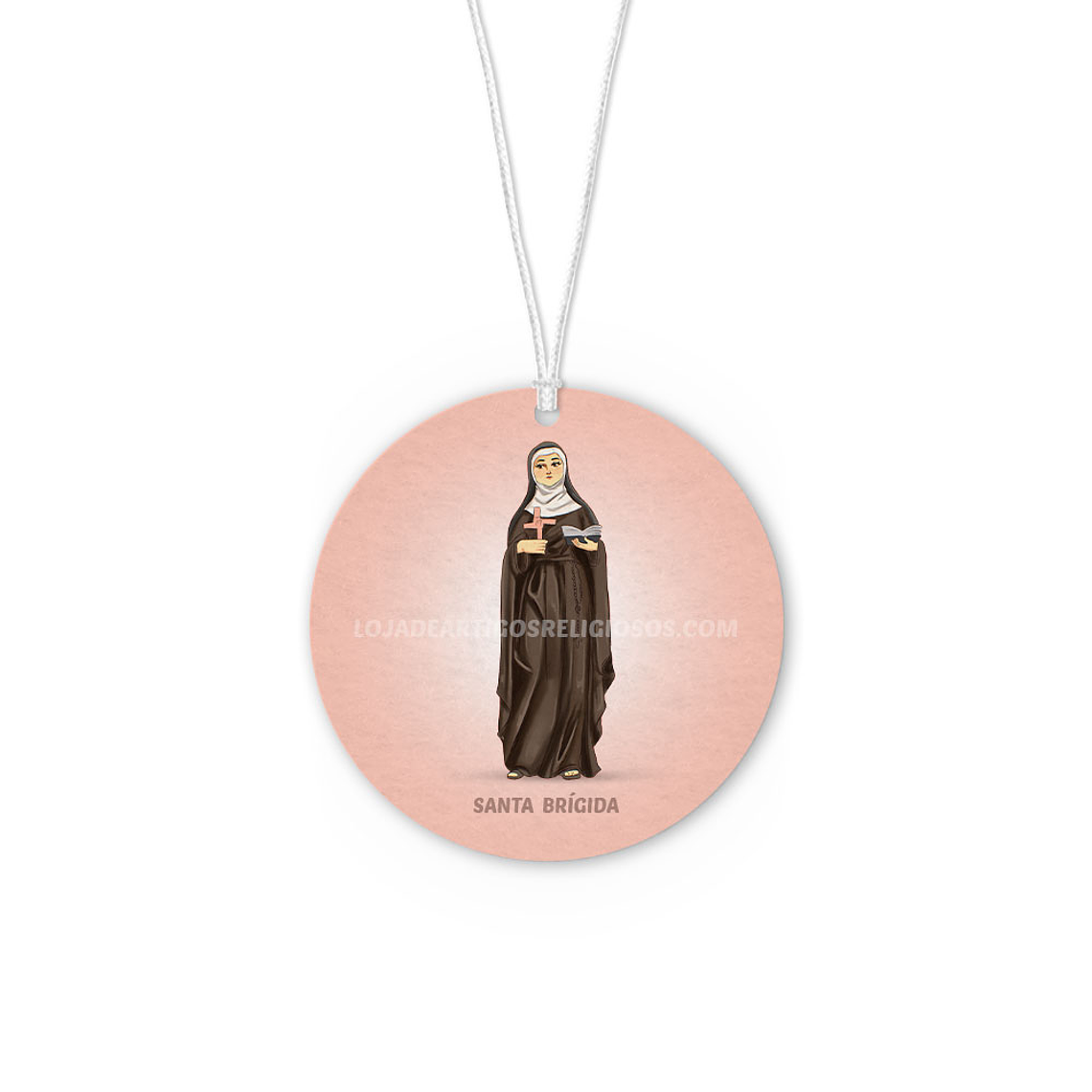 Saint Bridget car air freshener 1