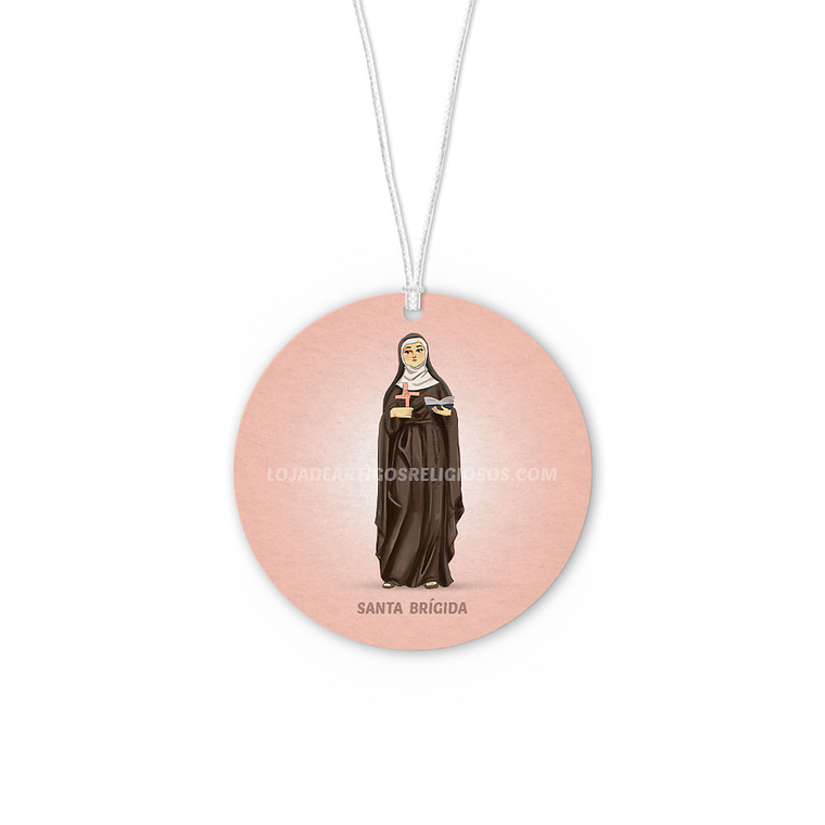 Saint Bridget car air freshener 1