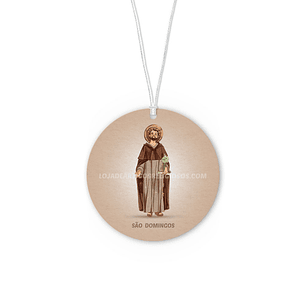 Saint Dominic car air freshener