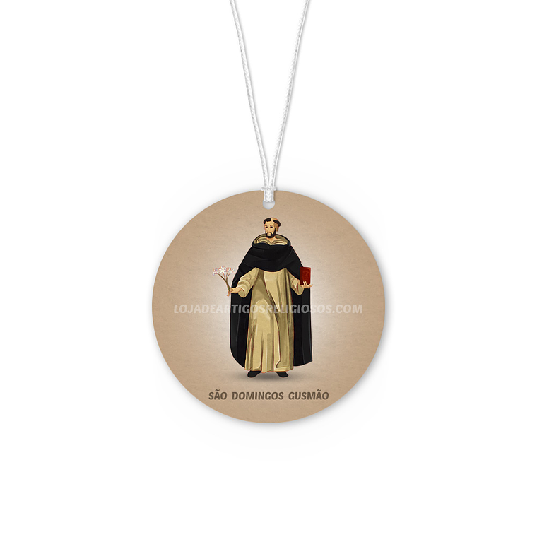Saint Dominic de Guzmán Car air freshener  1