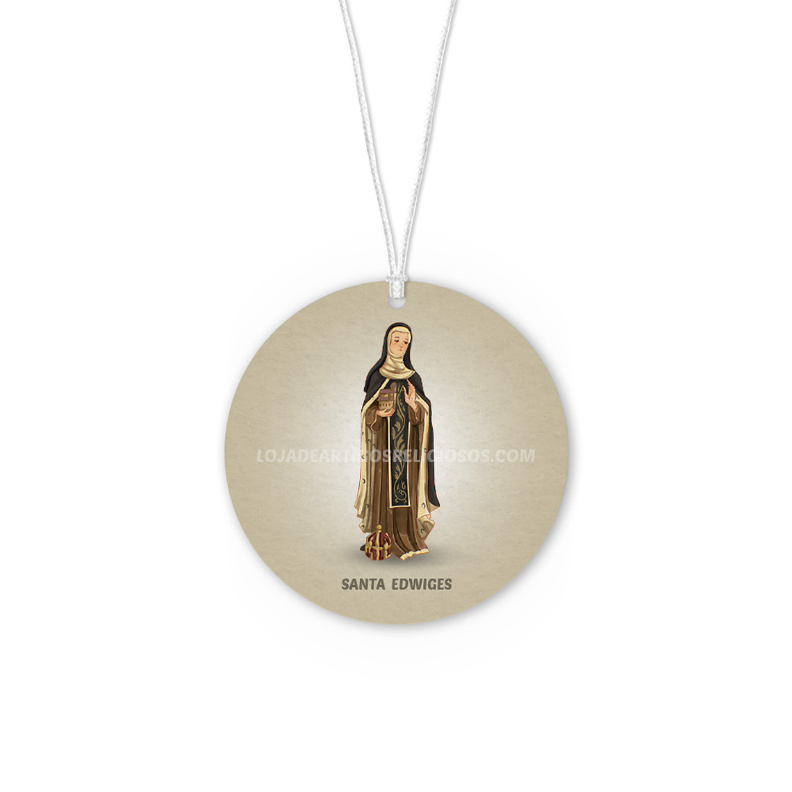 Ambientador de carro de Santa Edwiges 1