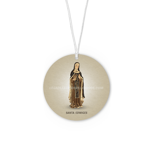 Ambientador de carro de Santa Edwiges 1