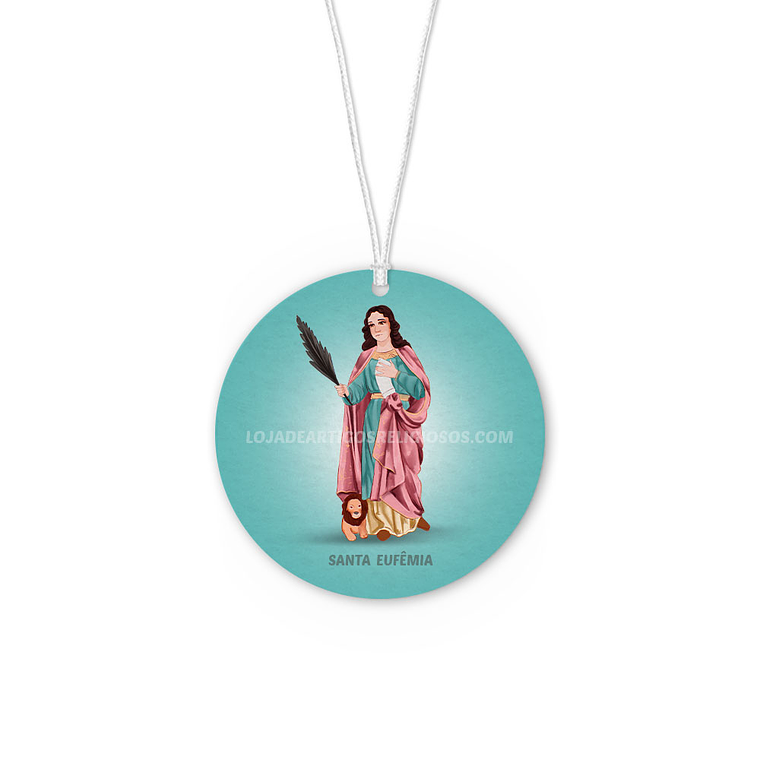 Ambientador de carro de Santa Eufémia 1