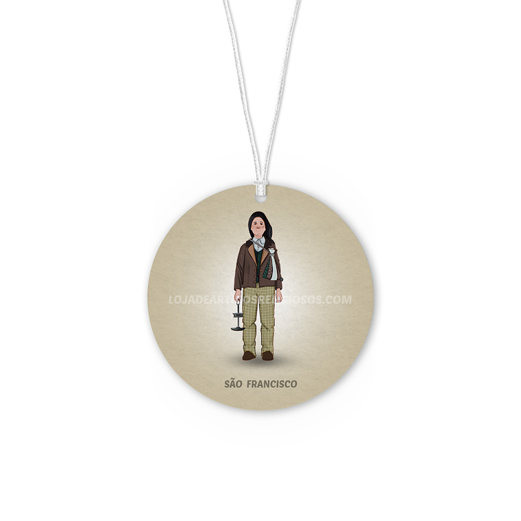 Ambientador para coche de San Francisco Marto 1