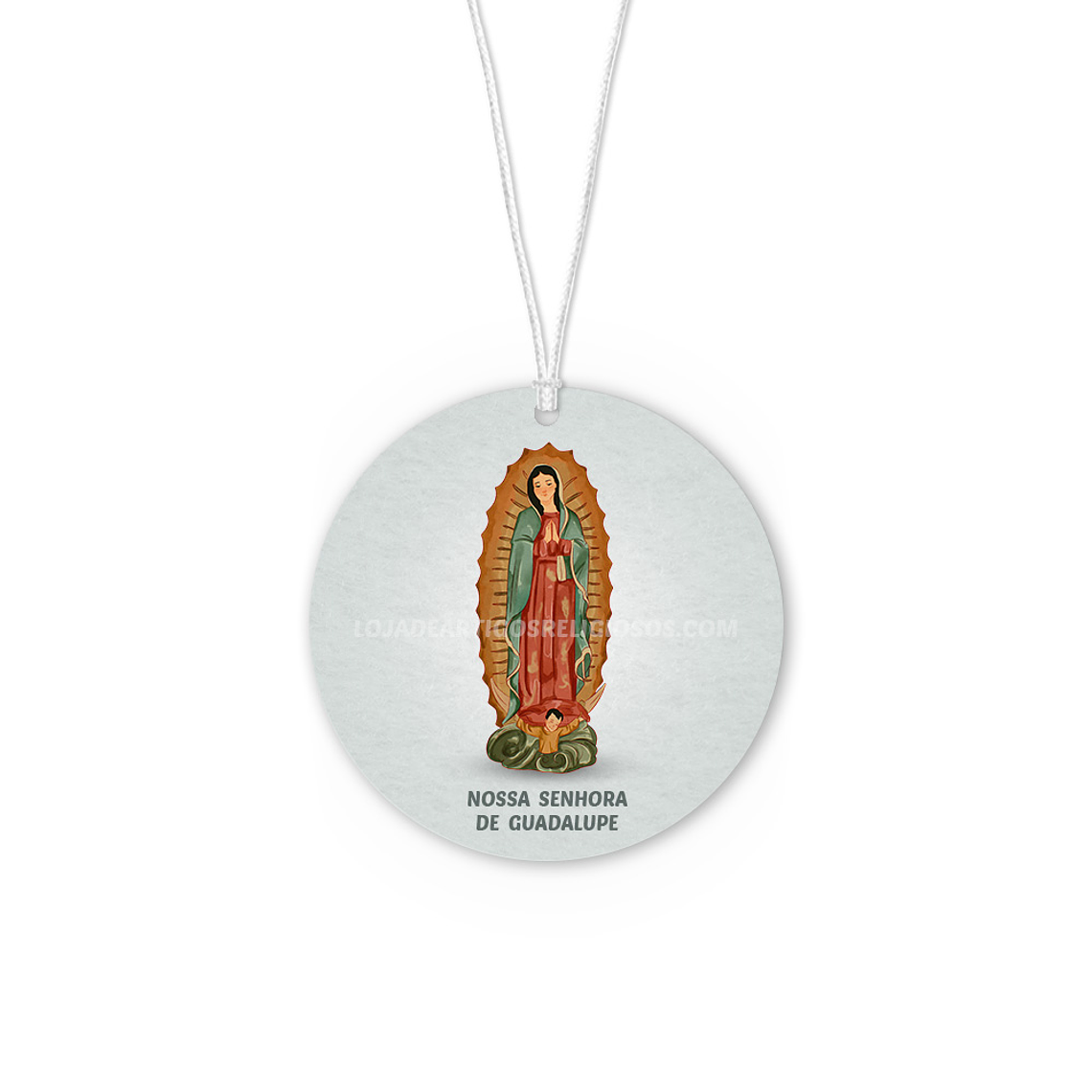 Our Lady of Guadalupe car air freshener 1