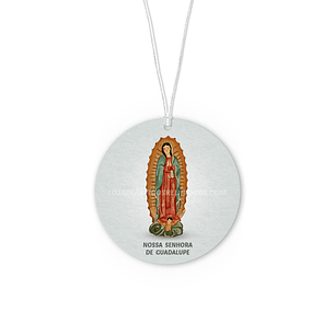 Our Lady of Guadalupe car air freshener