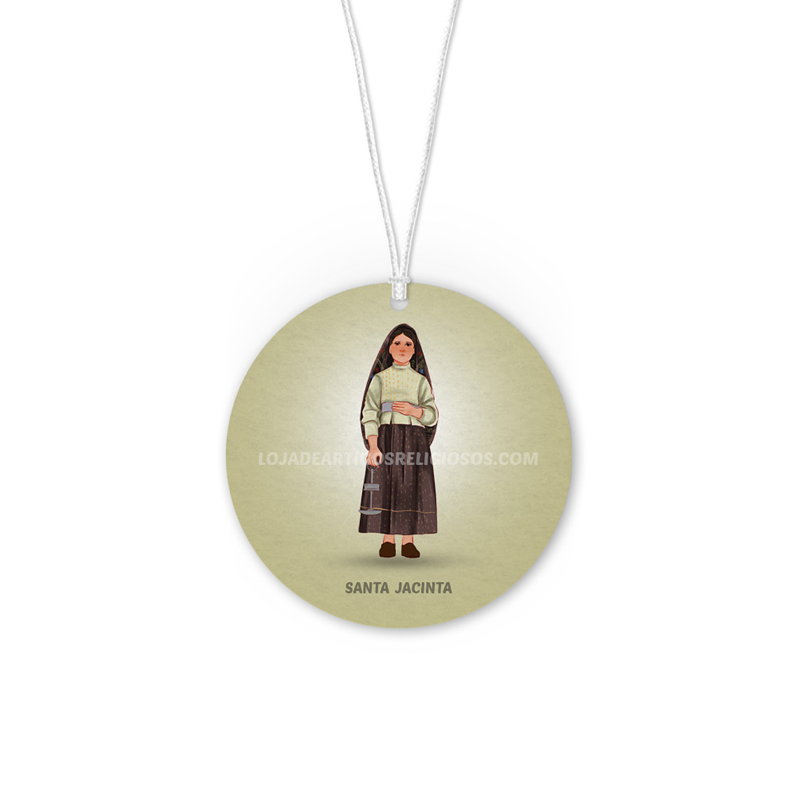 Saint Jacinta Car Air Freshener 1