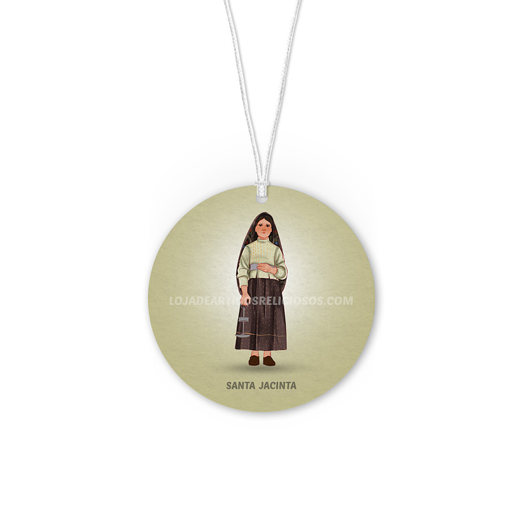 Saint Jacinta Car Air Freshener 1