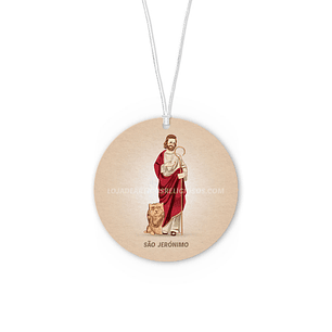 Saint Jerome car air freshener