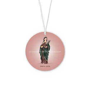 Saint Lucy car air freshener