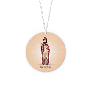 Saint Nicholas car air freshener