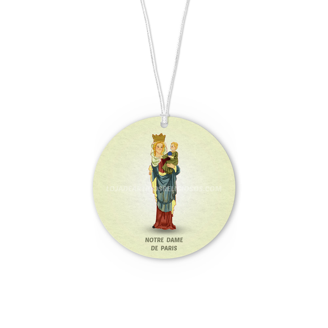 Ambientador de carro de Notre-Dame de Paris 1
