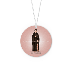 Saint Peregrine car air freshener