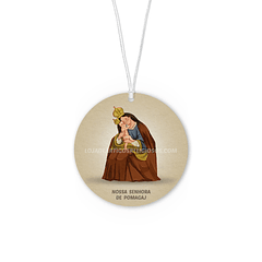 Our Lady of Pomagaj car air freshener