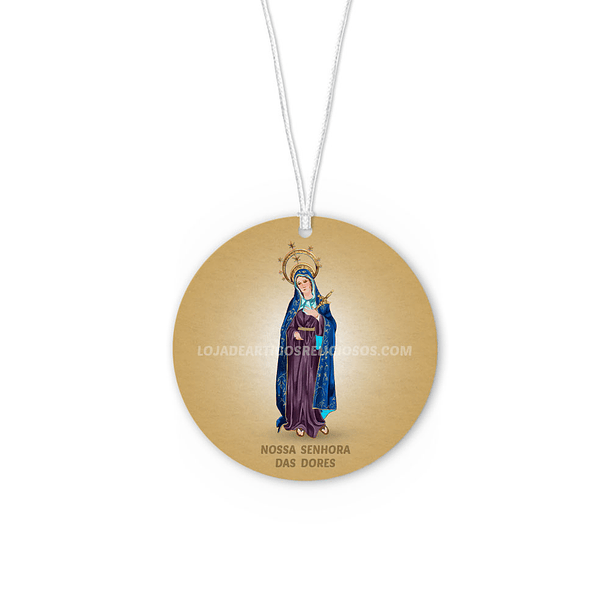 Ambientador de carro de Nossa Senhora das Dores 1