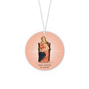 Our Lady of Nazareth car air freshener
