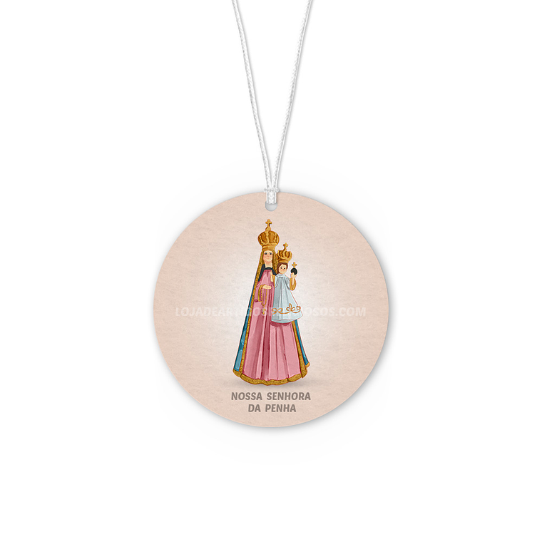 Désodorisant pour voiture de Notre-Dame de Penha 1