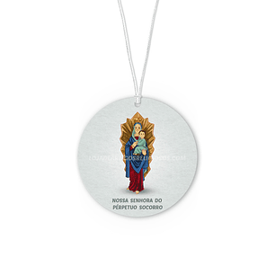 Our Lady of Perpetual Help car air freshener