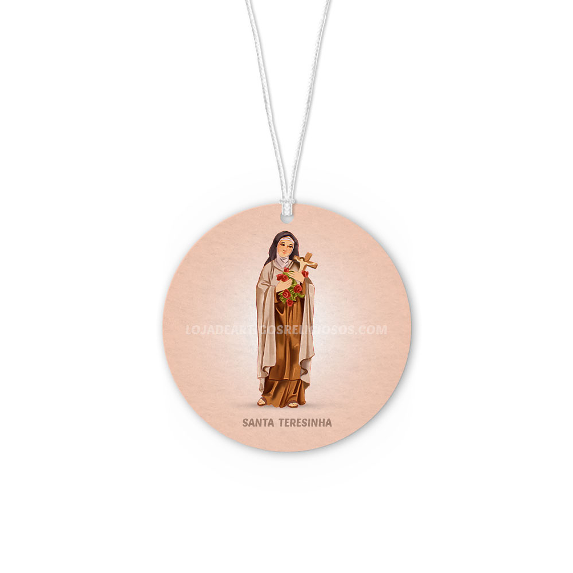 Saint Therese car air freshener 1