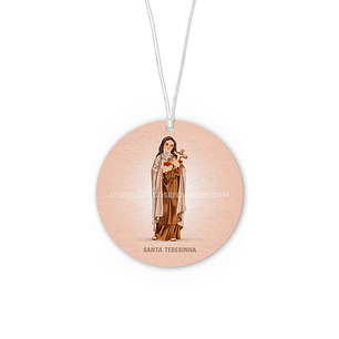 Saint Therese car air freshener